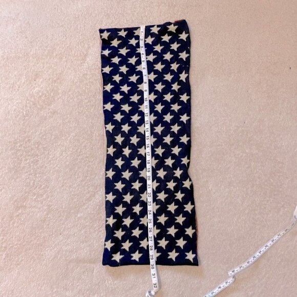 5/$25 American Flag Knit Infinity Scarf - Picture 8 of 11